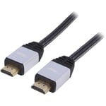 Cable hdmi 2.0 male des deux cotes 3m noir