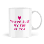 Funny Valentines Mugs Funny Wedding Mugs You're My Cup of Tea Mug Boyfriend Girlfriend Anniversary Mugs Funny Novelty Mug for Him Mugs for Her Present Love Heart - MVA5
