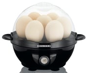 Eggkoker Melissa for 7 egg, 360 watt svart
