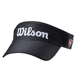 Wilson Staff Casquette de Golf, Taille Réglable, Visière incurvée, Polyester, WGH6300BL, Homme, Noir, Taille unique