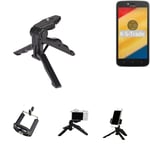 Mini Tripod for Motorola Moto C Cell phone Universal travel compact