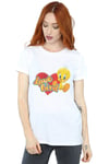 Tweety Pie Valentine´s Day Love Bird Cotton Boyfriend T-Shirt