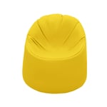 Ready Steady Bed Yellow Children's Bean Bag Chair Playroom Gaming Round Beanbag