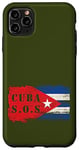 Coque pour iPhone 11 Pro Max Drapeau Cuba Révolution Cubaine Soutien Patriotique Graphique
