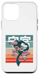 Coque pour iPhone 12 mini Gecko ninja poignard action dynamique furtif reptiles