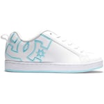 Baskets DC Shoes  Court graffik 300678 WHITE/WHITE/BLUE (XWWB)