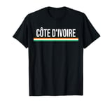 IVORY COAST FLAG SPORTS SOCCER FOOTBALL ATHLETIC TEAM JERSEY T-Shirt