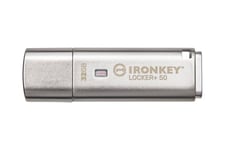 Kingston IronKey Locker+ 50 - USB flash-enhet - 32 GB