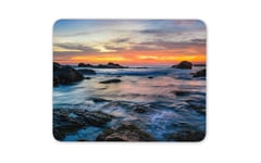 Gorgeous Morning Sky Mouse Mat Pad - Coast Line Beauty Computer Gift #14932