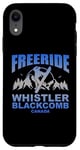 Coque pour iPhone XR Freeride Snowboard Sifflet Blackcomb Canada