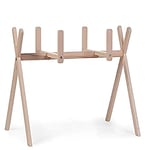 CHILDHOME, Support Tipi Pour Panier Moise, Evolutif, Arche De Jeux, Bois, Naturel