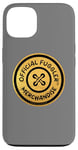 Coque pour iPhone 13 Bouton doré Fuggler officiel