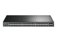 Tp-link Jetstream 52-port Gigabit L2 Managed Switch With 48-port Poe+