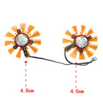 2x Graphic Card Cooling Fan VGA Cooling Fan VGA Parts For ZOTAC GTX970 750ti 750