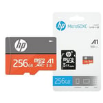 hp u microsdxc 256gb uhs i 3 adaptateur memoire carte