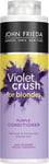 John Frieda Violet Crush for Blondes Toning Conditioner for Blonde Hair, Purple