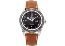 Omega 233.32.41.21.01.002 Seamaster Diver 300m Master Co-Axial 41mm Svart/Läder