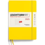 Kalender A5 2025 Weekly Planner/Notebook Hard Lemon Leuchtturm1917