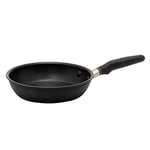Meyer Accent Series Non Stick Frying Pan 20cm - Small Induction Frying Pan with Ergonomic Silicone Handles, Oven & Dishwasher Safe Durable Cookware, Matte Black