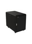 StarTech.com 15U Server Rack Cabinet - Includes Casters and Leveling Feet rack - 15U