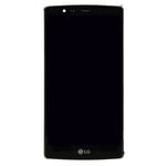 Face Avant Noire Complète Origine Lg Pour Lg G4 Noir