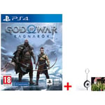 God Of War  Ragnarök Jeu PS4 + Flash LED Offert