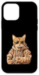 Coque pour iPhone 12 mini Orange Bengale Chat Voyou Chat Gangster Chat Gangster Life