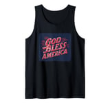 Nice Colors with God bless America Speech Costume Tank Top