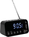 Radio-Réveil Dab/Fm,Radio-Réveil Portable Dab¿A1, Double Usb Avec Port De Chargement,Rétroéclairage De L'Écran Lcd,Radio-Réveil À Volume Réglable