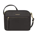 Travelon Addison-Anti-Theft Small Crossbody Bag, Black, One Size, Anti-theft Addison Small Crossbody