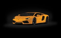 POCHER HK119 1/8 Lamborghini Aventador LP 700-4 Jaune Orion