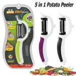 9 in 1 Mandolin Vegetable Food Slicer Julienne and Container - Peel Cut Slice