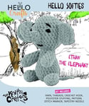 KNITTY CRITTERS Hello Softie - Ethan The Elephant