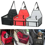 Folding Pet Dog Cat Car Seat Safe Travel Carrier Kennel Puppy Handbag Sided Bag