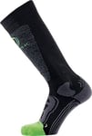Therm - ic WarmerReady Socks - Chaussettes chauffantes avec poche à chaufferettes - Mixte Adulte - Vert (Lime) - Taille: 35-38