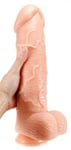 Gode XXL Réaliste Ventouse Gode Anal Long Large 29 x 8 à 9cm Sextoys Homme Femme