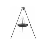 Barbecue Wok sur Trépied 180 cm en acier 60 cm