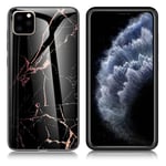 Fantasy Marmor iPhone 11 Pro skal - Svart/Guld