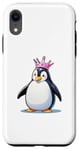 Coque pour iPhone XR Costume incroyable de pingouin pour les fans de l'Arctique