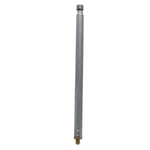 13.6" 345mm FM Radio  Telescopic Whip Antenna Aerial Silver Tone S2E78359