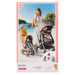 Mes Accessoires Poupons Corolle Bb36/42 Cybex Priam - Landau 3 En 1