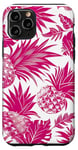 Coque pour iPhone 11 Pro Festive Tropical Ananas Coque de téléphone Motif Noël