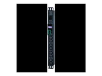 Apc Easy Metered Rack Pdu Epdu1016m - Strømfordelerenhet (Kan Monteres I Rack) - Ac 200/208/230 V - 3680 Va - Ethernet - Inngang: Iec 60320 C20 - Utgangskontakter: 8 (Power Iec 60320 C13) - 1U - 2.5 M Kabel - Svart - For P/N: Ar106v, Scl400rmj1u, Sc