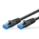 goobay 55436 Câbles Ethernet, Câble de Réseau Noir 40 m Cat6 UUTP (UTP)