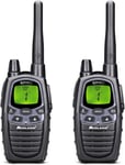 G7 Pro Blister Talkie Walkie Radio Émetteur-Récepteur 8 Canaux Pmr446-2 Émetteurs-Récepteurs, Piles Aa 800 Mah Rechargeables, Chargeur Et Clip De Ceinture