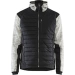 Blaklader - Veste de travail à capuche hybride gris granulé/noir txl - blåkläder - 593021179099XL