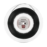 Wilson Cordages de Raquettes, Revolve Spin, Rouleau de 2 mètres, Noir, 1,25 mm, Unisexe, WRZ908100