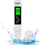 Rapanda - Testeur de qualité de l'eau, Testeur pH Mètre 4 en 1 et tds&ec Mètre Température, mètre avec Écran lcd, résolution Haute précision 0,01,