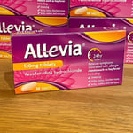 🟢 Allevia Fexofenadine Hydrochloride 120mg x 30 Tablets Hayfever Allergy Relief