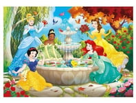 Puzzle 60 pieces - Promenade des Princesses Disney au parc du Chateau - Fille